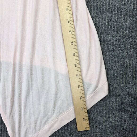 J Jill Cardigan Women M Light Pink Open Front Lightweight Sweater Office Casual - Picture 12 of 12